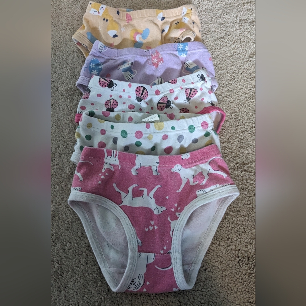 Set of 5 - Toddler Undies